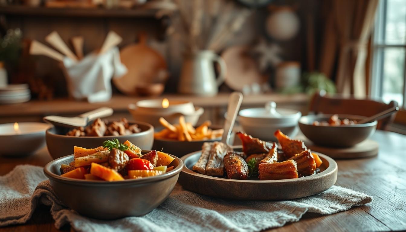 Comforting homemade dinner dish